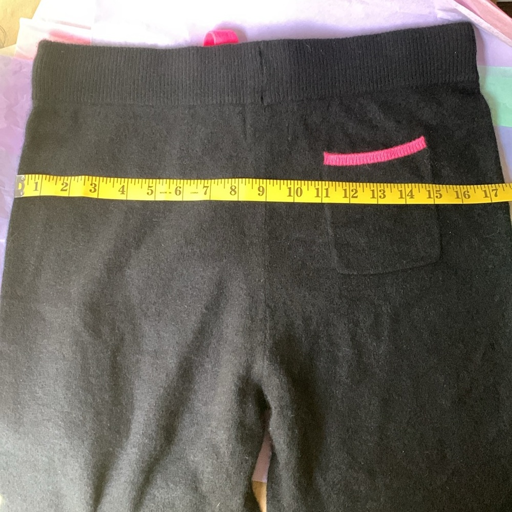 Brodie Cashmere | Black Rainbow Thunder Accent Strike Cashmere Jogger | Sz L - Picture 12 of 13